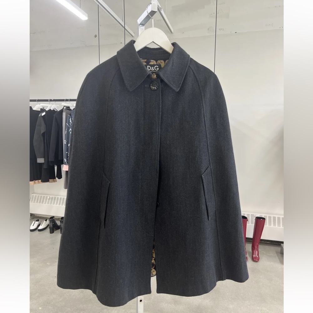 Dolce and Gabbana Cape Coat